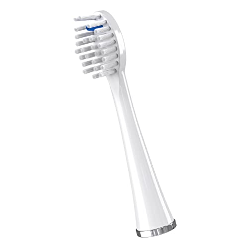 Waterpik Sonic-Fusion Full Size Replacement Brush Heads 2 Count Black and White