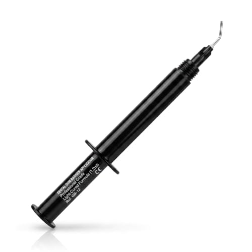 Dental Gum Barrier Applicator Syringe for Teeth Whitening, Light Cured Formula, Professional Grade, 1.2ml