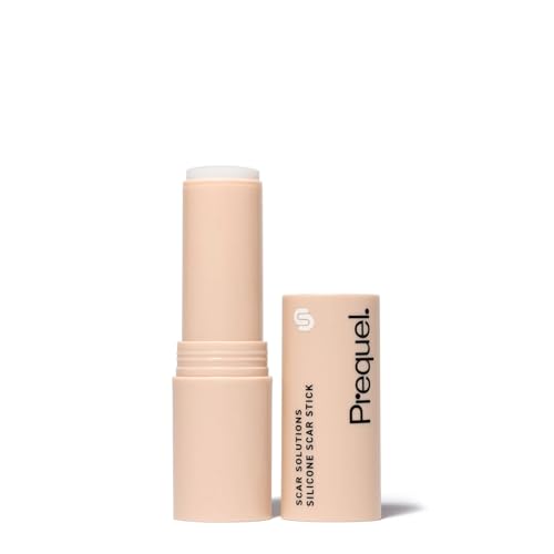 Prequel Skin - Scar Silicone Stick Solutions 60% - Thick Silicone for Scars 0.2 Ounce