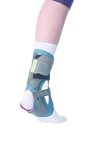 OPED Ankle Brace For Women and Men - Adjustable Ankle Brace for Sprained Ankle Support, Injury Recovery - Compression Foot Brace for Running, Basketball, Volleyball, (Right, Small) Right (M) Under 7.5, (W) Under 8.5