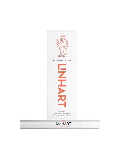 Linhart Teeth Whitening Pen – Professional Strength Gel for a Brighter Smile – Fast, Safe, and Easy-to-Use Whitening – No Sensitivity – Compact & Travel-Friendly – 30+ Applications