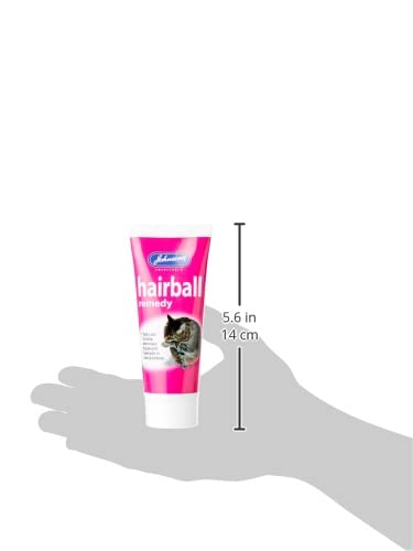 Johnsons Vet Hairball Remedy Malt-Flavoured Paste for Cats and Kittens, 50g Tube (Pack of 2) Pack of 2
