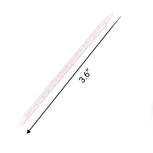 200 PCS Disposable Nail Stick Cuticle Pusher bulk Nail Care Sticks Cuticle Manicure and Pedicure Stick for Fingernail Cleaning Cuticle Stick (Pink) PINK-200 PCS