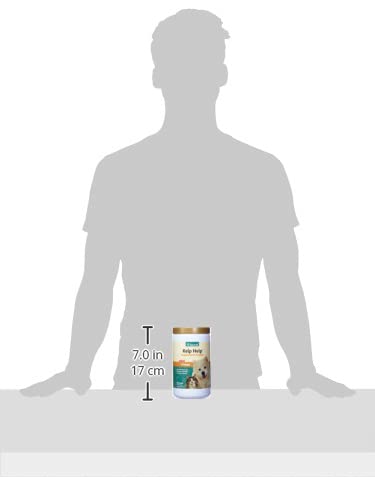 NaturVet Kelp Help Plus Omegas Skin and Coat Supplement for Dogs and Cats, Powder, Made in The USA with Globally Source Ingredients 1 Pound 1 Pound (Pack of 1) - PawsPlanet Australia