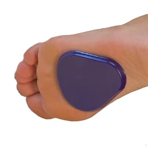 Dr. Jill's Latex Free Gel Ball of Foot Cushion-Regular-4 Pack Regular (4 Pack)
