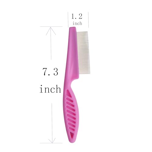 Fine Tooth Dandruff Comb Scalp Care Pro Hair Groom Tool 7.3 x 1.8 Inch