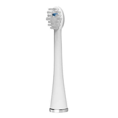 Waterpik Compact Replacement Brush Heads with Covers for Sonic-Fusion Flossing Toothbrush SFRB-2EW, 2 Count White & Whitening Water Flosser Refill Tablets (30 Count) - Only for The Whitening Flosser