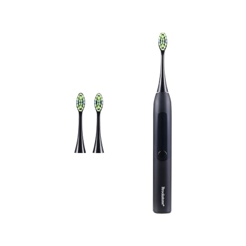 Brookstone - Sonic Electric Toothbrush with Multiple Cleaning Modes