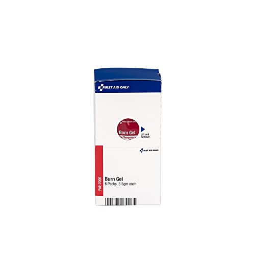 First Aid Only FAE-7006 SmartCompliance Refill Burn Gel, 6 Count