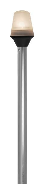 attwood Incandescent All-Round Frosted Globe Pole Light, Marine Navigation Light, White, 24 Inch Length, 5100-24-1 24"