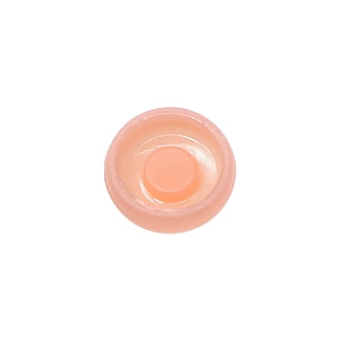 4 Pcs Implant Retention Male Caps 2.4 lbs (Pink 2.4 lbs Strong Retentive Caps) Pink 2.4 lbs Strong Retentive Caps