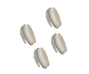 Fingernail Brushes for Cleaning Under Nails. Hygiene - Clear Plastic Nail scrubbing Cleaning Brush, Gentle Exfoliation, Durable, Hand & Foot Care, with a Handle for Easy Grip. Travel-Size .Pack of 4