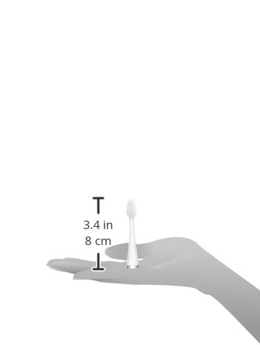 Supersmile Series II LS45 Replacement Brush Heads, White, 2-Count