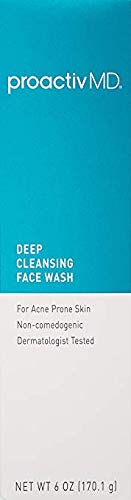 Proactiv MD Exfoliating Face Wash, Gentle and Hydrating Facial Cleanser and Acne Treatment for Sensitive Skin, 6 Oz Clear Unscented 6 Fl Oz (Pack of 1)