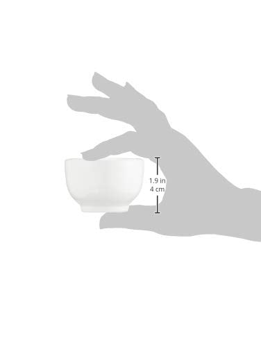 Round Made In Longlasting Under Porcelain Mortar and Pestle Only Porcelain Medium Pitch 60 mm For - BeesActive Australia
