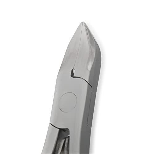Amazon Basics Toenail Clippers for Thick Nails with Comfort Grip, Easy to Use Nail Care Tool, Black