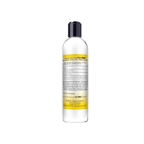Nit Free 100% Dimethicone Oil for Lice, All Hair Types, 8oz 8 Count (Pack of 1)