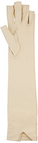 Rolyan Forearm Compression Glove, Open Finger Edema Sleeve, M, Right