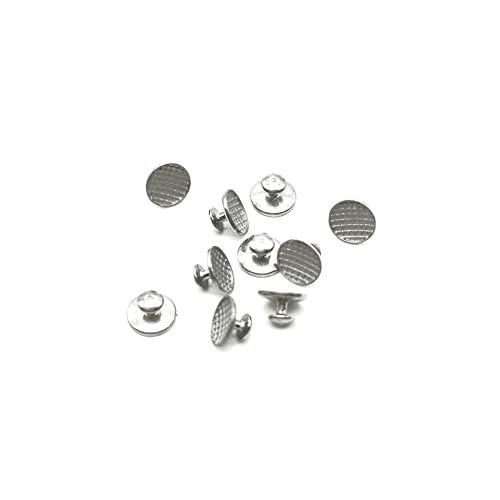 100Pcs Sino Dental Orthodontic Braces Lingual Buttons Bondable Round Mesh Base,10pcs/Pack