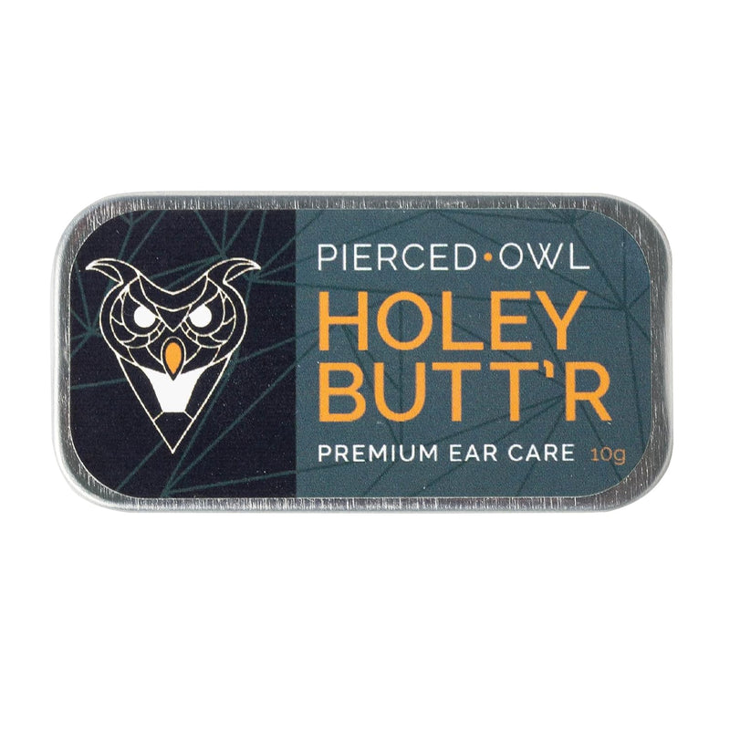 Holey Butt'r Premium Stretched Ear Lobe Cream, Vegan, 10g / .35 ounce - BeesActive Australia
