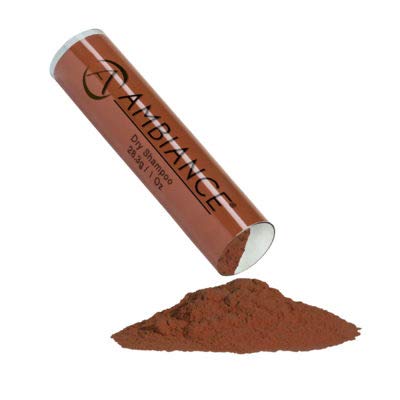 Ambiance Natural Dry Shampoo Powder Refill for Red Hair - Non Aerosol Travel Size Tinted Shampoo - Non Toxic, Benzene Free - Volumizing, Refreshes Oily Hair & Covers Roots Between Colorings