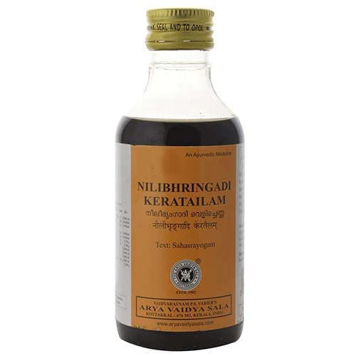 Arya Vaidya Sala Nilibringadi Keratailam -200 Ml Pet Bottle