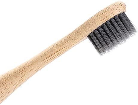 Bamboo Electric Toothbrush Replacement Heads, 8-Pack - Includes 3 Castor Oil Bristle Heads 2 Dupont Bristle Heads, and 3 Delicate PBT Tapered Bristle Heads