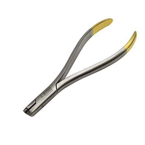 Bundle of Distal end Cutter Tungsten Carbide Inserts Premium Quality with Safety Hold and Distal end Cutter Large Handle TC Inserts Gold Plated with Safety Hold