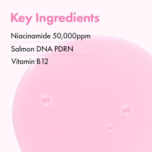 TOSOWOONG Pink PDRN Niacinamide Milky Toner for Dark Spots & Glow, Freckles