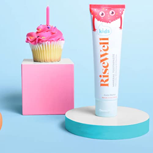 Risewell Kids Cake Batter Hydroxyapatite Toothpaste