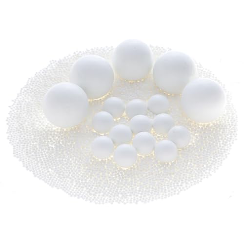 TRUSCO Alumina Ball (92 - 94) 0.4 inch (1 mm), 2.2 lbs (1 kg), ALB1mm-2.2 lbs (1 kg) - BeesActive Australia