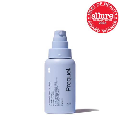 Prequel Skin Hypochlorous Acid Spray - HOCL Facial Mist Minerals 4oz 4 Fl Oz (Pack of 1)