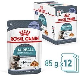 ROYAL CANIN Hairball Care In Jelly Adult Wet Cat Food (Pack of 12)