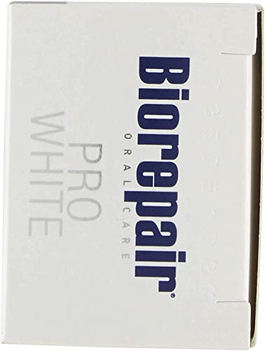 Biorepair: "Pro White" Whitening Toothpaste with microRepair - 2.5 Fluid Ounce (75ml) Tubes (Pack of 4) [ Italian Import ]