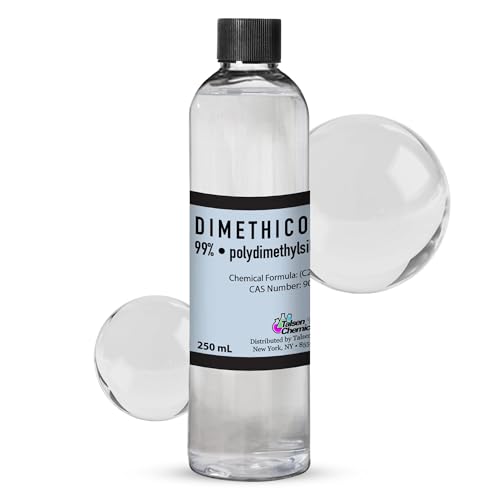 Dimethicone Oil Pure (250 mL / 8.45 Fl Oz) DIY Pure Dimethicone Cosmetic Grade Skin Moisturizer and Head Lice Treatment, Liquid Silicone for, Gun Oil 8.45 Fl Oz (Pack of 1)