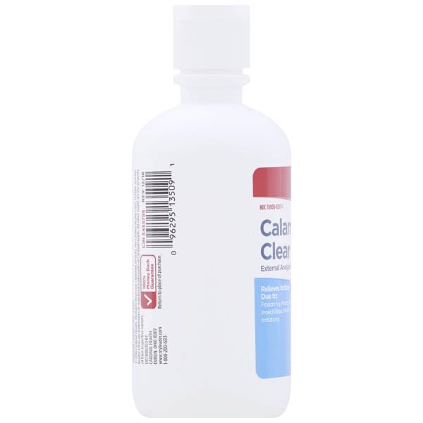 Leader Medicated Calamine Clear Lotion, Anti-Itch, External Analgesic Skin Protectant, Relieves Minor Skin Irritations, Poisen Ivy, Poisen Oak,Insect Bites, 6 oz