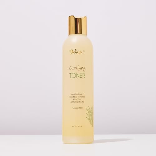 Deluvia Clarifying Toner for Face, Hydrating Face Toner for Sensitive, Dry, Aging Skin. Facial Toner & Pore Cleanser for Face, Alcohol Free Toner, Face Toner for Women & Men. Skincare Hydrating Toner.