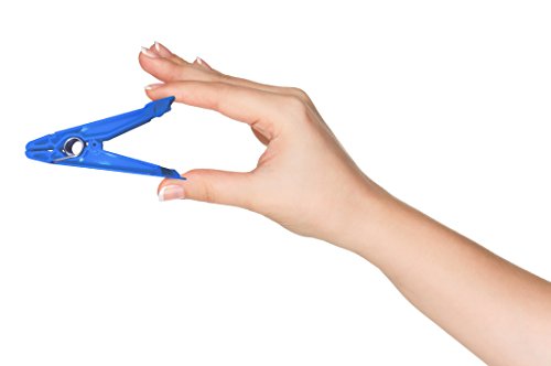Rehabilitation Advantage Resistive Pinch Pin Hand Exercisers (Set of 7), Blue 0.35 Pound