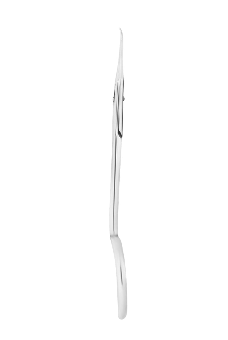 Staleks Exclusive 21 Type 1 Hook-shaped blade Cuticle Scissors (Magnolia) – Enhanced Visibility, Medium Handles - BeesActive Australia