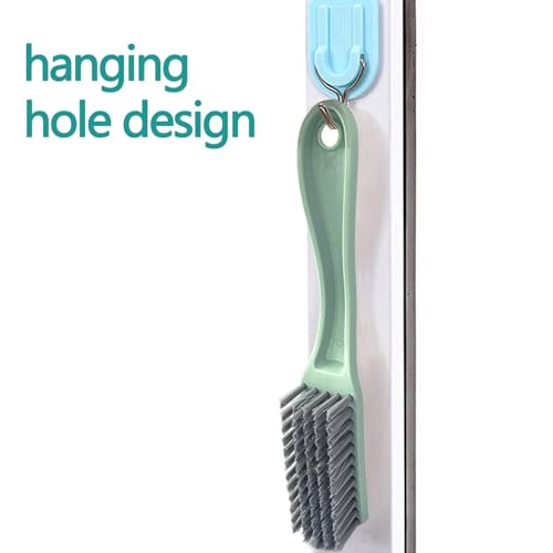 Nail Brush Foot Brush Curved Handle Grip Hand Fingernail Scrub Brush Home Laundry Cleaning Shoes Clothes Toes Nails Feet Scrubber,4 PCS
