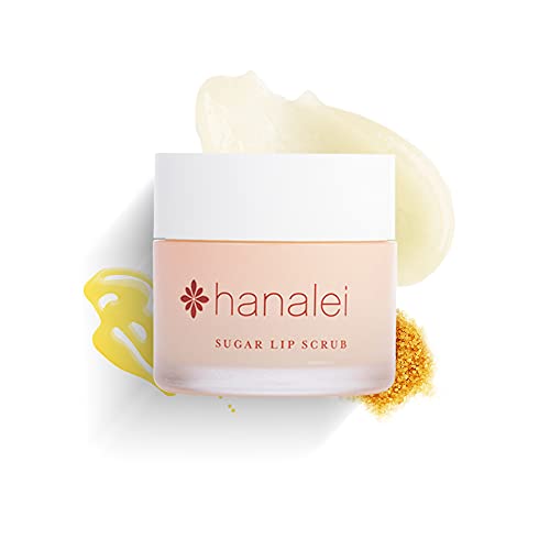 Hanalei Sugar Lip Scrub AND Kukui Oil Lip Treatment 15g Clear AND 5-Piece Tropical Lip Balm Set | Made with Hawaiian Botanicals | Cruelty-Free and Paraben-Free