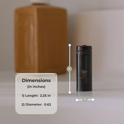 Refillable Black Container and Dental Floss Picks Bundle!