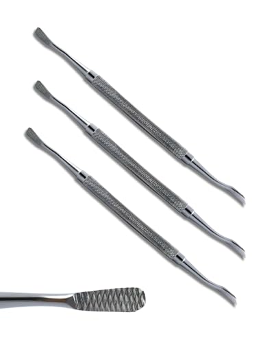 Dental Bone File 18 mm × 6 mm – Stainless Steel Bone Finishing File, Autoclavable Dental Lab & Training Instrument (Pack of 5) Pack of 5