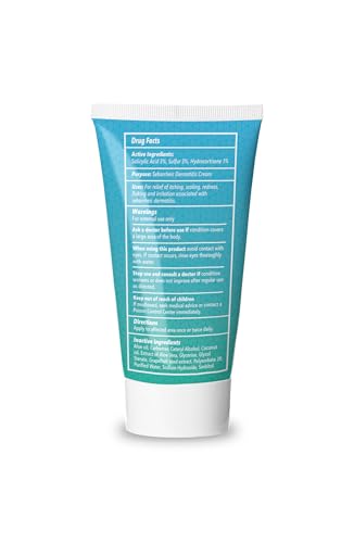 Dermoscribe Seborrheic Dermatitis Cream for Itchy Skin and Eczema, 2 Oz 2 Ounce (Pack of 1)