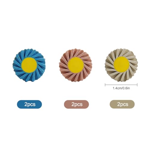 Dental Composite Resin Polishing Disc Kit Spiral Polisher Wheels RA 14mm P3 P3 14.0MM