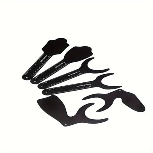 6 Size Dental Contraster Intraoral Photographic Black Background Board Photo Contrast Kit Palatal Photography 1