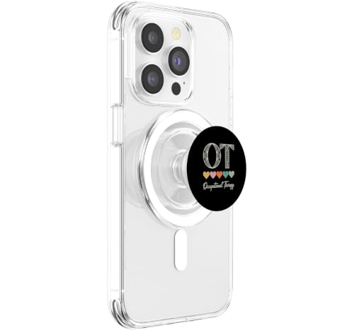 Funny OT Mental Health Occupational Therapy PopSockets PopGrip for MagSafe Magnetic PopGrip
