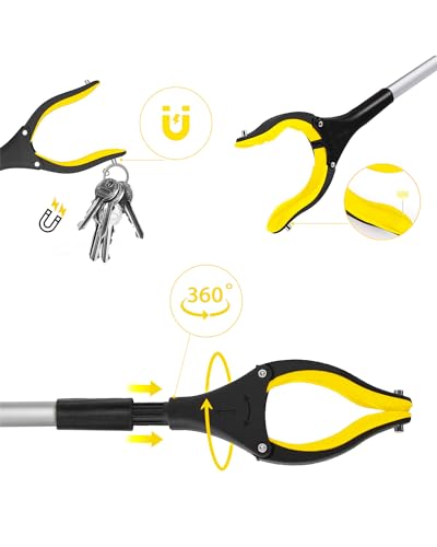 38" Grabber Reacher Tool Heavy Duty 2PCS for Seniors 38 Inch - 2PCS