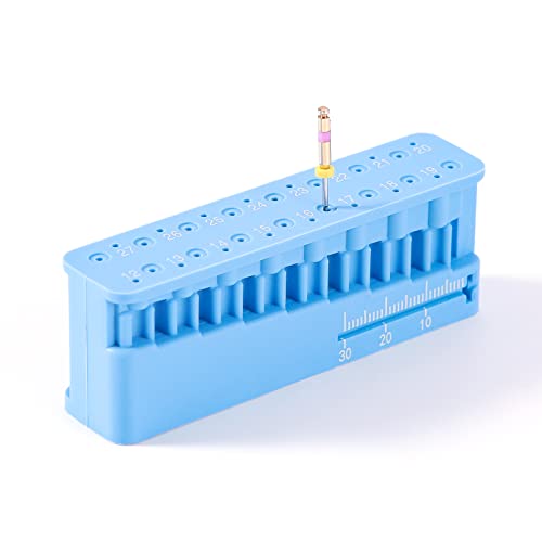 JMU Dental Endodontic Measuring Tools Holder Autoclaveable Endo Files Block Measuring Instrument Ruler