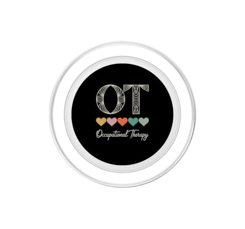 Funny OT Mental Health Occupational Therapy PopSockets PopGrip for MagSafe Magnetic PopGrip